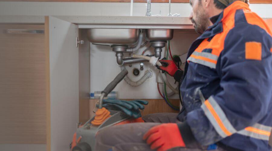 Residential Slab Leak Plumbing in Bedford, WY